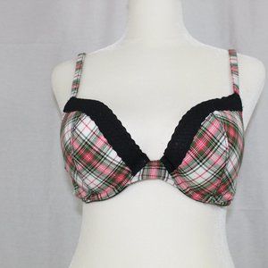 Victoria's Secret Plaid Bra